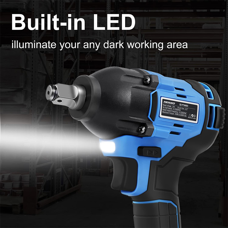 20V无绳锂电池冲击扳手