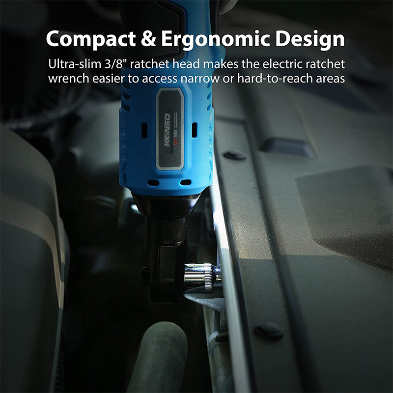 20V 无绳锂电池 3/8 英寸棘轮扳手