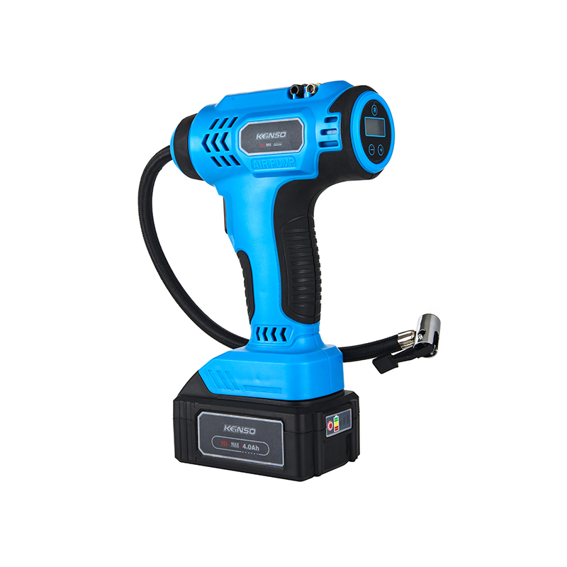 20V无绳锂电池轮胎充气机气泵