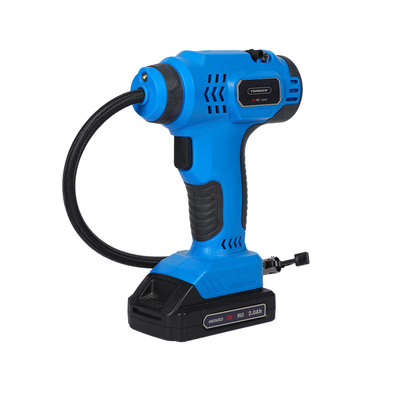 20V无绳锂电池轮胎充气机气泵